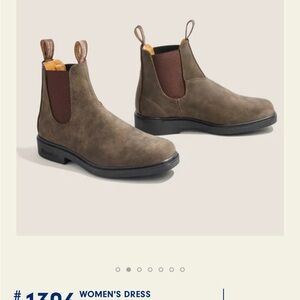 Blundstone Brown Leather Chelsea Boots